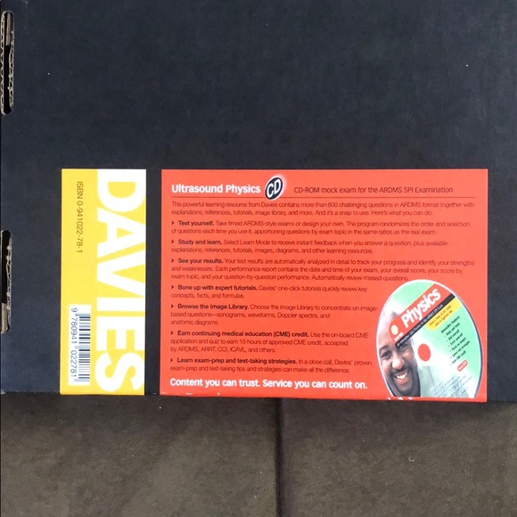 Ultrasound Physics cd rom mock exam for ARDMS SPI - Picture 2 of 2